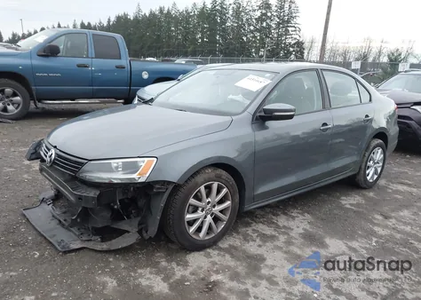 2012 Volkswagen Jetta 2.5L Se из США, поврежденный, VIN 3VWDP7AJ4CM327934